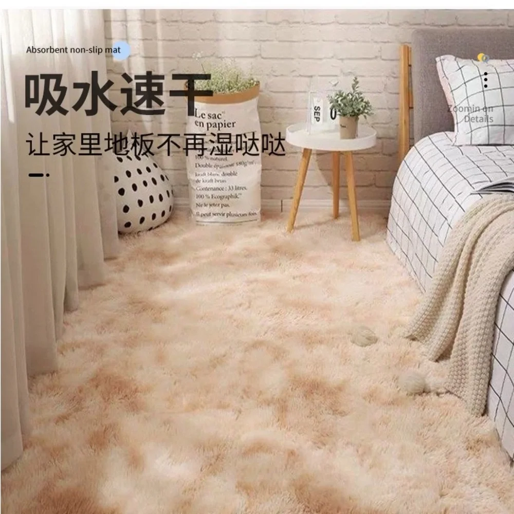 Fluffy Shag Area Rugs 5x7 brown brand new